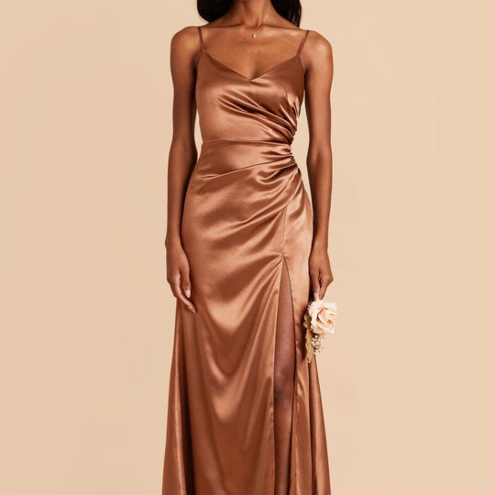 Elegant Satin Evening Gown
